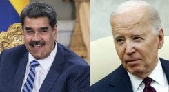 Maduro y Joe Biden
