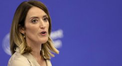 Roberta Metsola, presidenta del Parlamento Europeo