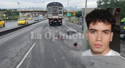 Ciclista muerto La Opinión
