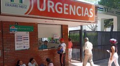 El menor se encuentra en las instalaciones del Hospital Universitario Erasmo Meoz. 