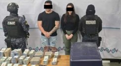 Estas personas pretendía huir con la millonaria suma, al parecer, el dinero era de los diezmos entregados por los feligreses.