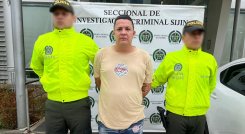Ramón Flórez fue capturado en el sector Corral de Piedra de Cúcuta.