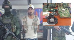 Lo detuvieron transportando material de guerra en la vía que conduce de Tibú a La Gabarra