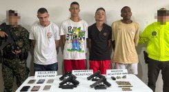 Cayeron cuatro hombres que habrían sido contratados para asesinar en Tibú