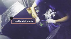 En redes sociales compartieron un video del explosivo que destruyó el peaje en Villa del Rosario.