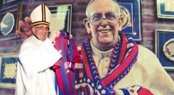 Papa Francisco y San Lorenzo