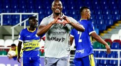 Kevin Quejada, fue el autor del segundo gol de los rojinegros. 