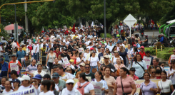 Masiva asistencia a marchas en Cúcuta.