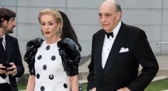 Murió Reinaldo Herrera, esposo de Carolina Herrera
