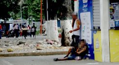 Consumo de sustancias en parque Mercedes