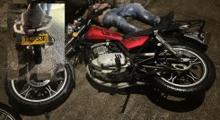 Accidente moto