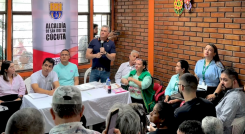Imsalud socializa proyecto de mejora a IPS San Mateo.