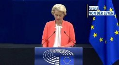 Ursula von der Leyen, La presidenta de la Comisión Europea. / Foto: Cortesía. 
