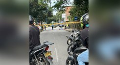 Accidente de tránsito, terminó en tragedia