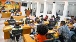 Sesión en Concejo de Cúcuta. 