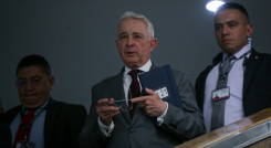 Expresidente Alvaro Uribe declara en juicio