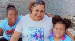 Mujer embarazada fue asesinada frente a sus hijas