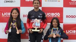 Camila De La Hoz bicicrosista cucuteña.
