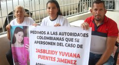 La familia de la joven cucuteña pide justicia para su muerte. / Foto Carlos Ramírez-La Opinión