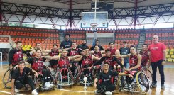 Selección Norte de baloncesto de silla de ruedas.