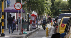 Las ciclorrutas son los espacios que contempla la Ley para la circulación de vehículos eléctricos. 