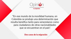 Dos caras de la migración