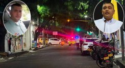 Un sujeto llegó en una moto y disparó varias veces contra los dos hombres.