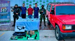 Capturan a tres integrantes del Frente 33 de las Farc en Ocaña