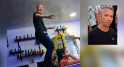 Alexander Velandia, de 49 años, recibió cuatro disparos. / Foto Cortesía