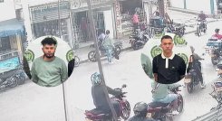 En video la captura de de alias Covid y Stiven, presuntos extorsionistas de Los Pelusos, en Ocaña 