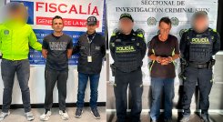 Capturados. / Foto Cortesía