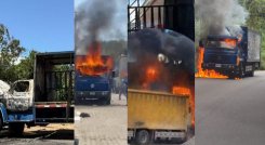 Así han sido los ataques a los camiones de bebidas en las vías de Cúcuta y Norte de Santander 