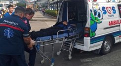 Alferez resulto herido 