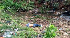 El cuerpo sin vida del género masculino fue hallado en un canal de aguas lluvias/Foto Cortesía