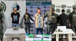 Oscar Rojas, Oscar Rico y Carlos Arias 