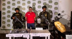 Armas decomisadas. / Foto Cortesía