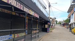 Baleado. / Foto La Opinión