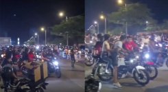 Caravana de motos terminó en tragedia: murió un menor de 16 años, en Cúcuta