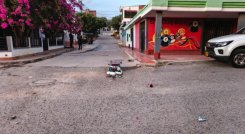  En la calle 4 con avenida 9 del barrio El Rosal fue asesinado el vendedor de tintos./Foto cortesía