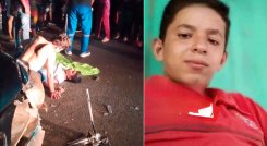 El accidente de tránsito ocurrió en La Ye de Astilleros, la noche del sábado. / Foto: cortesía.