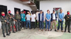 Liberan a 11 secuestrados en el Catatumbo tras una mediación humanitaria