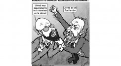 Benedetti V’s Carrillo, agarrados por las barbas