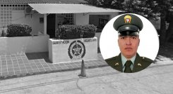 Un muerto y otro herido deja ataque a la estación de Policía en Aguaclara, zona rural de Cúcuta