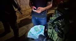 Billetes falsos. / Foto Cortesía