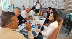 Los gremios de Norte de Santander y Táchira analizaron la dinámica binacional. / Foto Leonardo Favio Oliveros-La Opinión