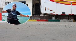 Homicidio en el sector La Isla de Pueblo Nuevo. / Foto Gabriel Barrera-La Opinión