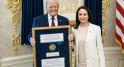  Nobel de Machado a Trump
