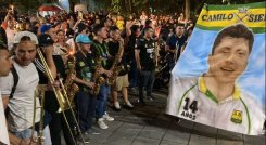 El último adiós a Camilo Rojas, el hincha asesinado tras el clásico