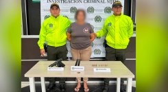 La ciudadana quedó a disposición de la autoridad competente para definir su situación judicial. / Foto cortesía