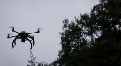 El plan antidrones busca prevenir ataques que puedan atentar contra la seguridad de la ciudad/Foto archivo